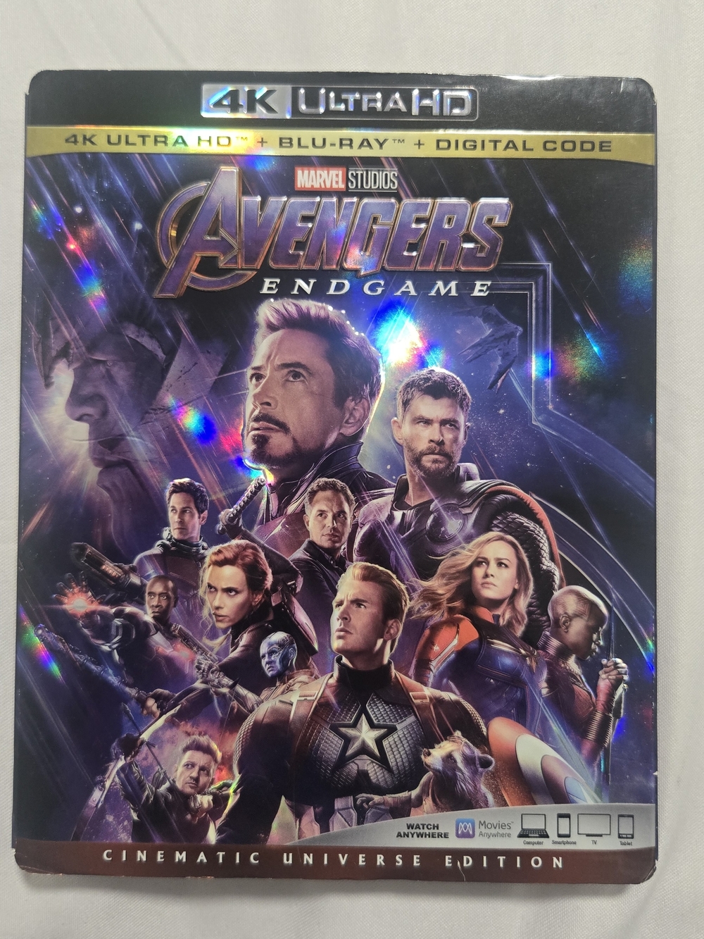 Avengers Endgame 4K Ultra HD Steelbook - Purple